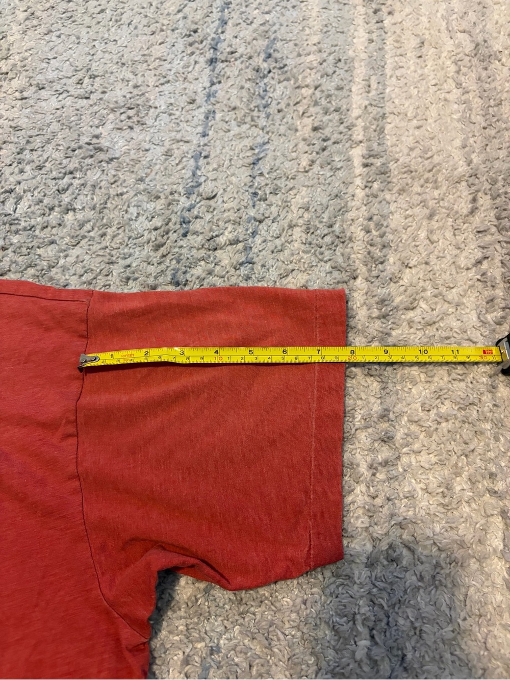 RRL Ralph Lauren Cowboy Rodeo Graphic T Shirt Mens XL Faded Red Distressed Workw - Picture 3 of 5